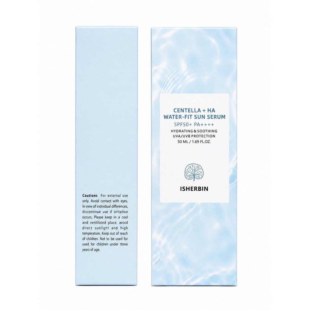 Centella+ HA Water Fit Sun Serum SPF50+ PA - (2-Pack)